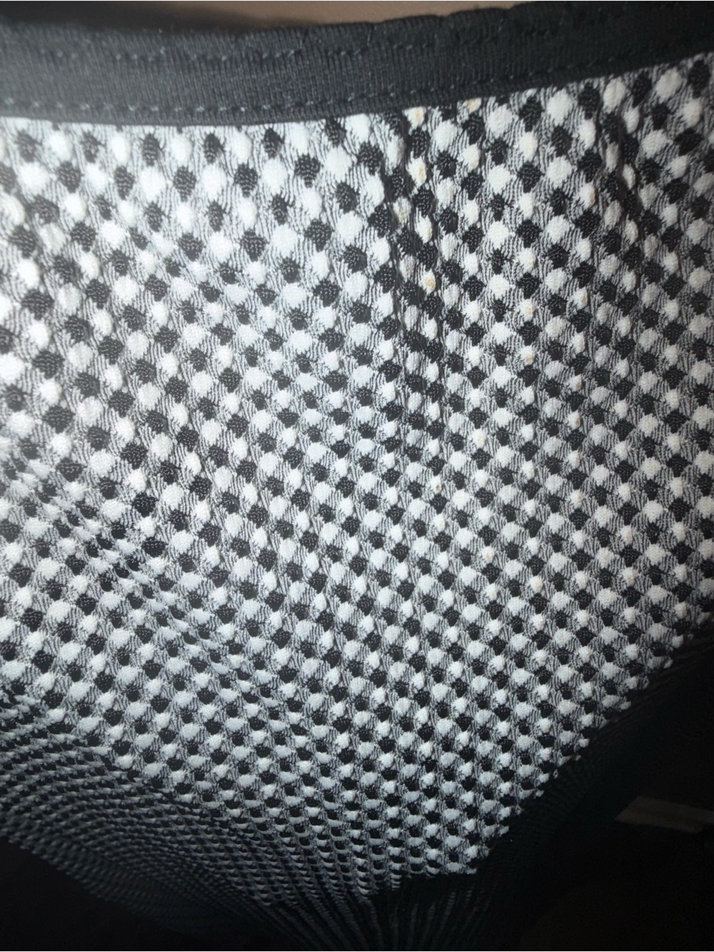 wild fable Black & White Gingham Slip Mini Dress - Picture 4 of 5